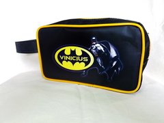 necessaire estojo Batman lembrancinha para festa de aniversário