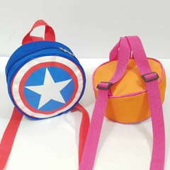 Mochila Capitão América lembrancinha para festa infantil - comprar online