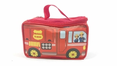 Imagem do Necessaire estojo caminhão de bombeiro lembrancinha para festa infantil