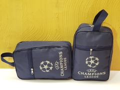 Porta chuteira Champions League lembrancinha para festa - Festa das Lembrancinhas