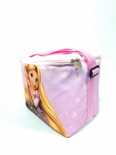 Bolsa térmica no tema Rapunzel lembrancinha - Festa das Lembrancinhas