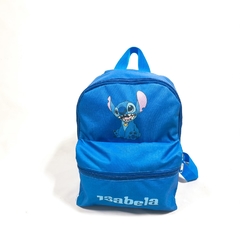 Mochila com bolso no tema Lilo e Stitch para lembrancinha - loja online