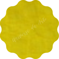 Nylon amassado - Amarelo