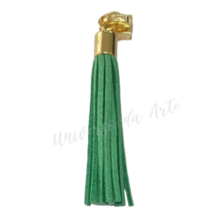 CR - 596 CURSOR TASSEL CAMURÇA G VERDE (6 CM)