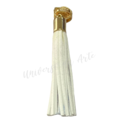 CR - 605 CURSOR TASSEL CAMURÇA BRANCO G (6 CM)