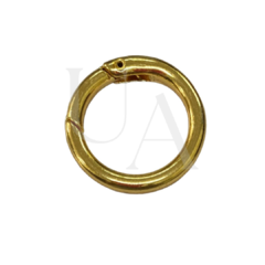 Argola articulada 4 cm - Dourado Cataforético - comprar online