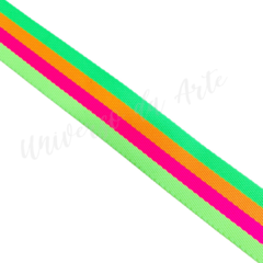 ALÇA CHIC 4 CM - NEON COLORS (5 Metros)