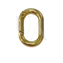Oval articulada - Dourado cataforético - comprar online