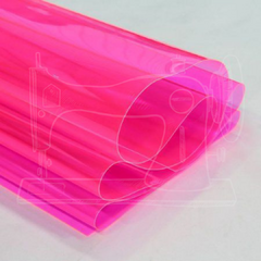 Plastico cristal 0.40 - Pink (50 x 1,40) - comprar online