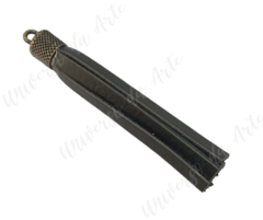 TASSEL EM MONTANA - PRETO/OURO VELHO