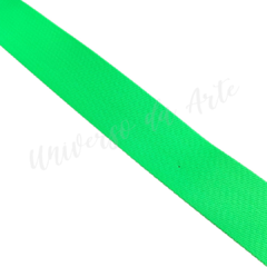 ALÇA CHIC 4 CM - VERDE NEON (5 Metros)