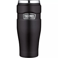 CANECA TÉRMICA FUJI PRETA FOSCO 470ml - THERMOS