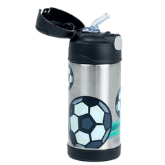 GARRAFA TÉRMICA FUNTAINER 355ML - FUTEBOL - NS Facas