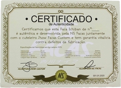 Faca Ichiban Artesanal - Aço Carbono - loja online