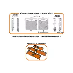 GUNPAD BLOCKS STG B2 - TAPETE MANUTENÇÃO E LIMPEZA DE ARMAS na internet