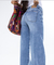 DENIM CELESTE WIDE LEG DESFLECADO - comprar online