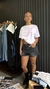 SHORT NEGRO RIGIDO - comprar online