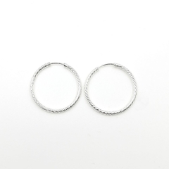 ARGOLLITAS ENTRELAZADAS 20MM (PAR) - comprar online