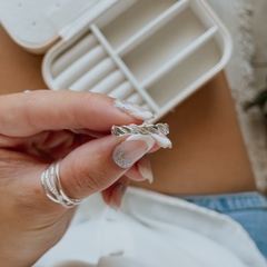 ANILLO TRENZADO (PLATA 925)