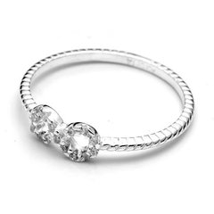 ANILLO INFINITO (PLATA 925+CUBIC)