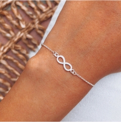 PULSERA INFINITO (PLATA 925+ REGULABLE)