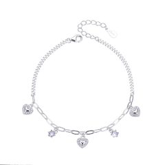 PULSERA TINI 17+3CM (PLATA 925) - comprar online