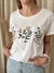 Remera Bordada Flowers - Paloma Clothes