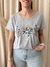 Remera Bordada Flowers - comprar online