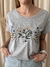 Imagen de Remera Bordada Flowers