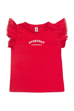 Remera Everyday c/ puntilla (ART 1359) - comprar online