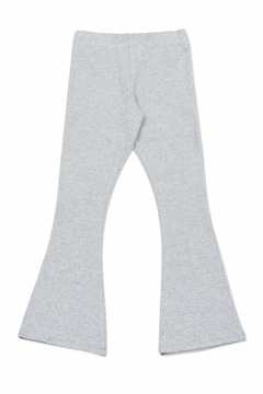 Pantalón algodón c/ lycra Oxford - Gris - comprar online