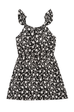 Vestido de fibrana estampado (ART 3428) - TIENDA MISSION