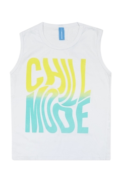 Musculosa Chill Mode (ART 4266) - TIENDA MISSION