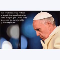 Estampas Papa Francisco x 10 unidades - tienda online