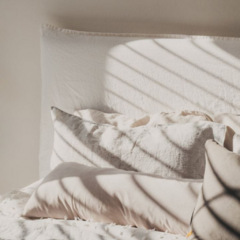 Respaldo Cama White (A pedido)