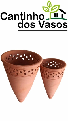 Vaso Cone Teto - Grande - comprar online