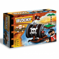 Blocky Piratas 78 Piezas - Ladrillos para armar