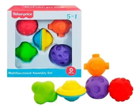 Multifuncional sonajeros 5 en 1 - Fisher Price