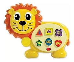 LEON MUSICAL INTERACTIVO CON LUZ Y SONIDO - comprar online