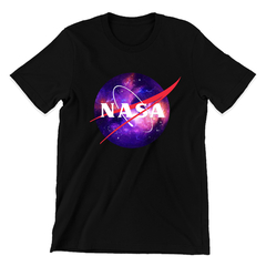 Camiseta Nasa Nebulosa Roxa