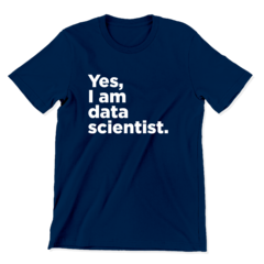 Camiseta - Yes, iam data scientist