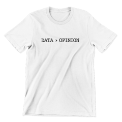 Camiseta - Data - opinion - loja online