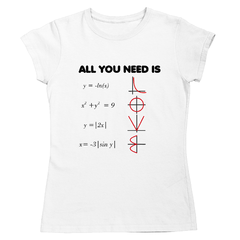 Camiseta All you need is love - SPACE TODAY STORE