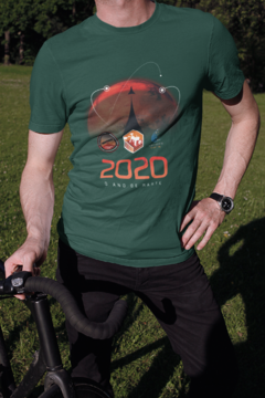 Camiseta 2020 O Ano de Marte - SELOS - SPACE TODAY STORE