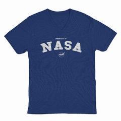 Camiseta Gola V Property of Nasa - SPACE TODAY STORE