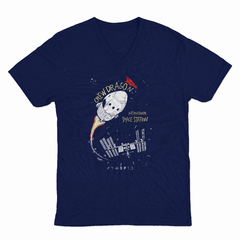 Camiseta Gola V Crew Dragon International Space Station - comprar online