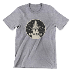 Básico/Unissex - Camiseta NASA Lançamento Patch