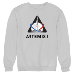 "Kit 2" Artemis 1 - Moletom modelo Blusão ou Canguru + Caneca + Bandeira na internet