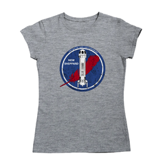 Camiseta Básica Unissex/Babylook - Blue origin Patch - comprar online