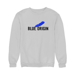 Moletom Blusão Blue Origin Logo na internet